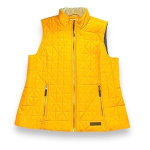 G.H. Bass & Co. Puffer vest golden yellow Large